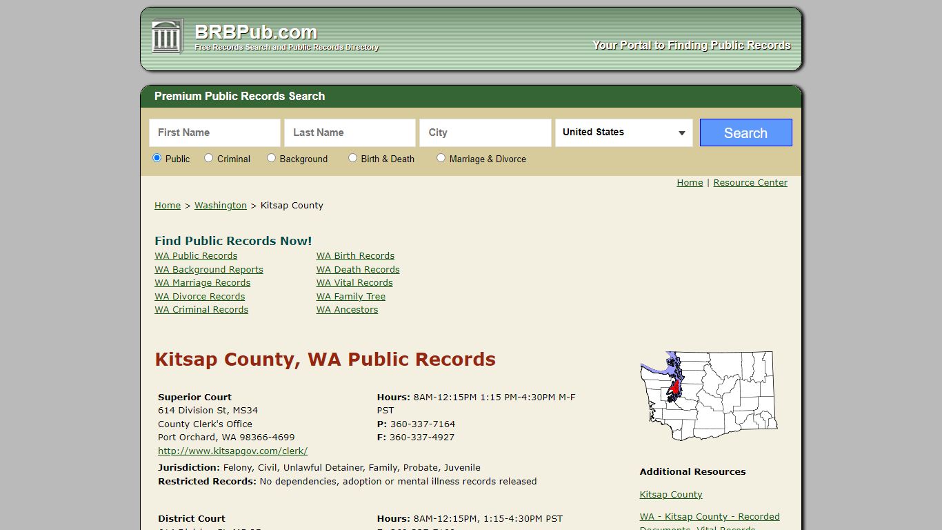 Kitsap County Public Records | Search Washington ...